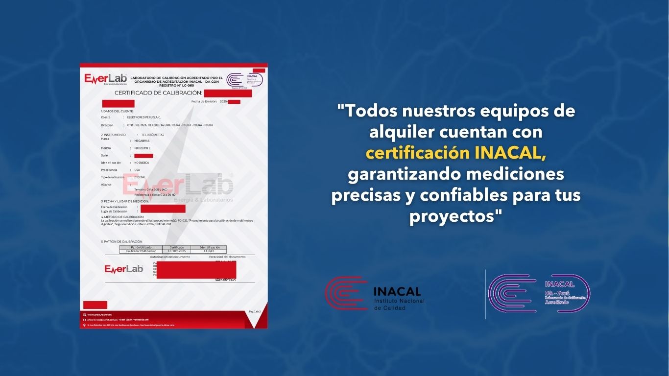 Certificado INACAL